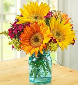Warm Sunset Bouquet – 212 Floral, New York NY