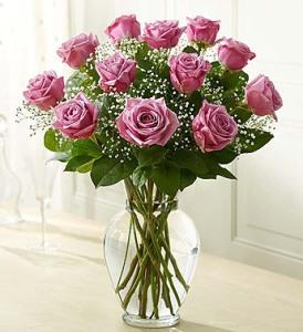 Rose Elegance Premium Long Stem Purple Roses – 212 Floral, New York NY