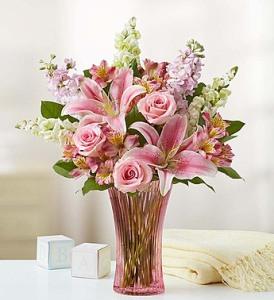 Sweet Baby Girl Arrangement – 212 Floral, New York NY