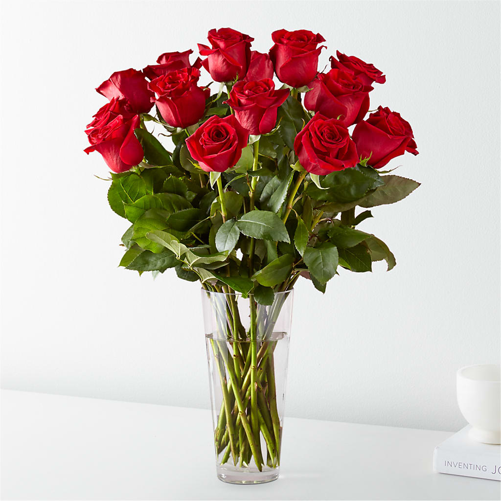 Long Stem Red Rose Bouquet – 212 Floral, New York NY