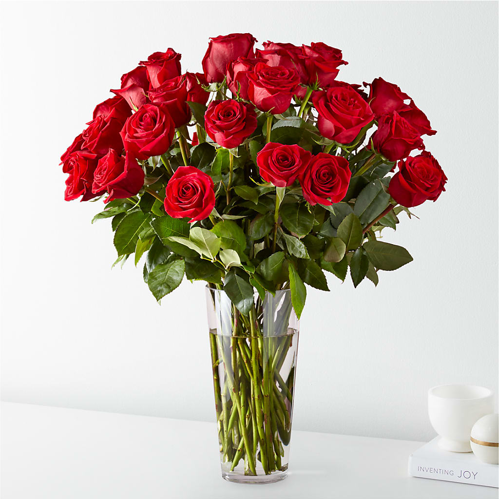 Long Stem Red Rose Bouquet – 212 Floral, New York NY