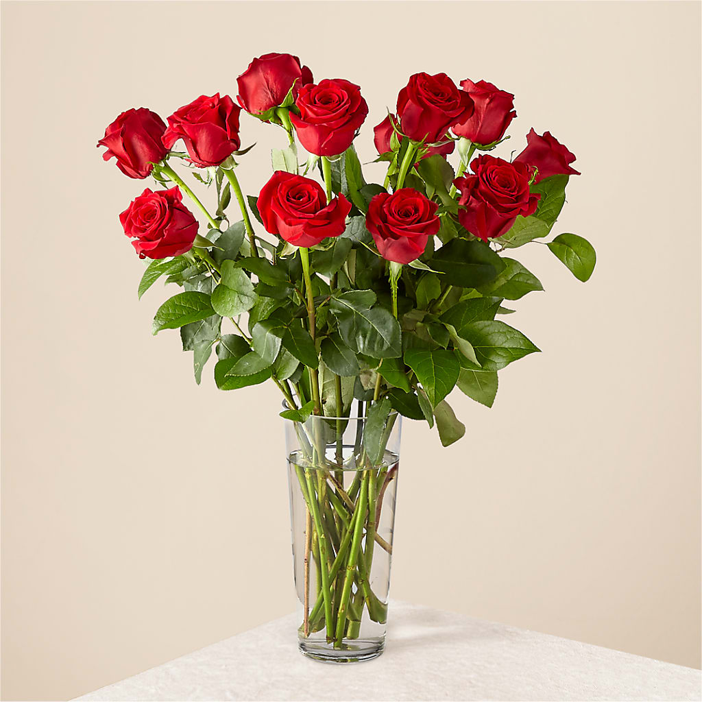 Long Stem Red Rose Bouquet – 212 Floral, New York NY