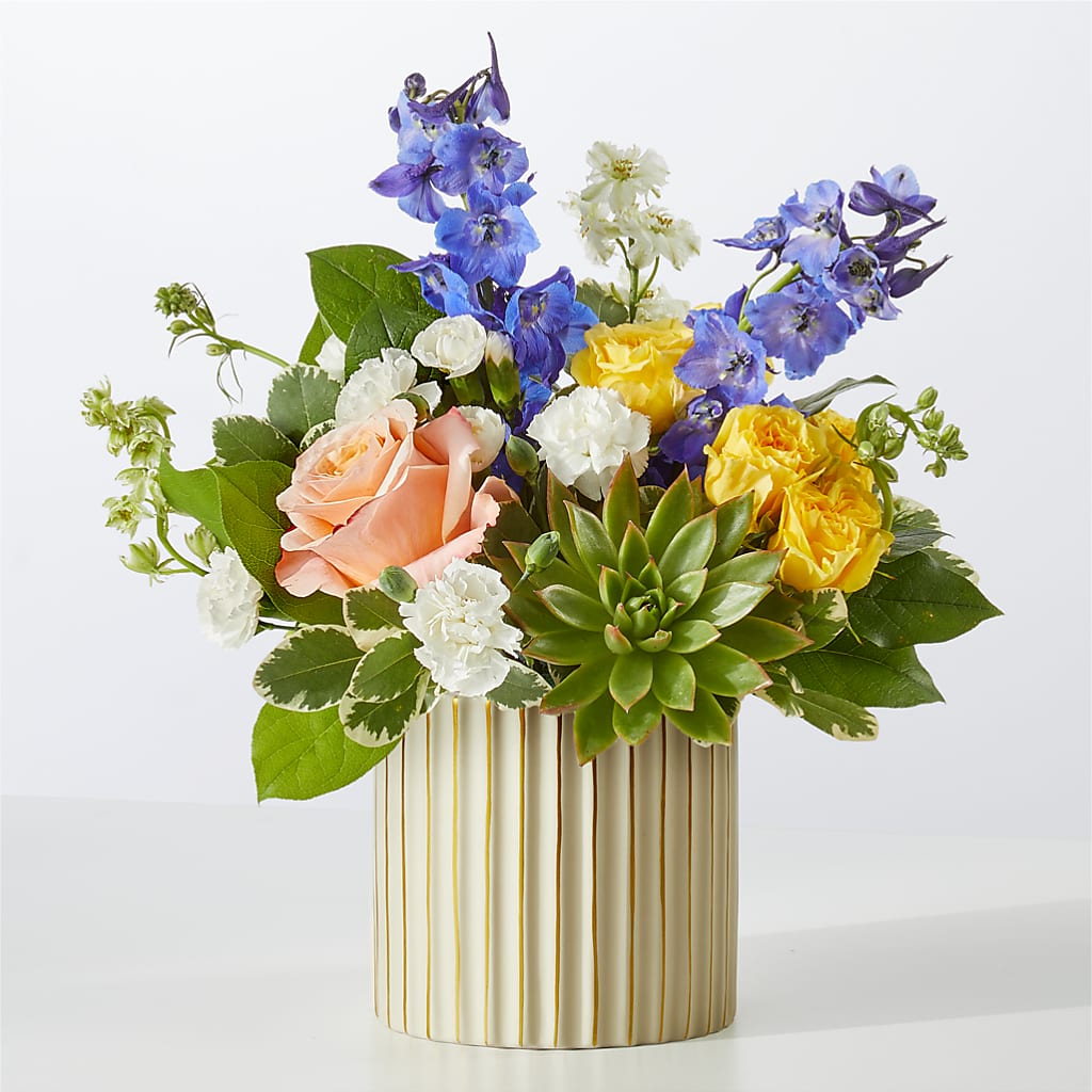 Cobalt Reverie Bouquet – 212 Floral, New York NY