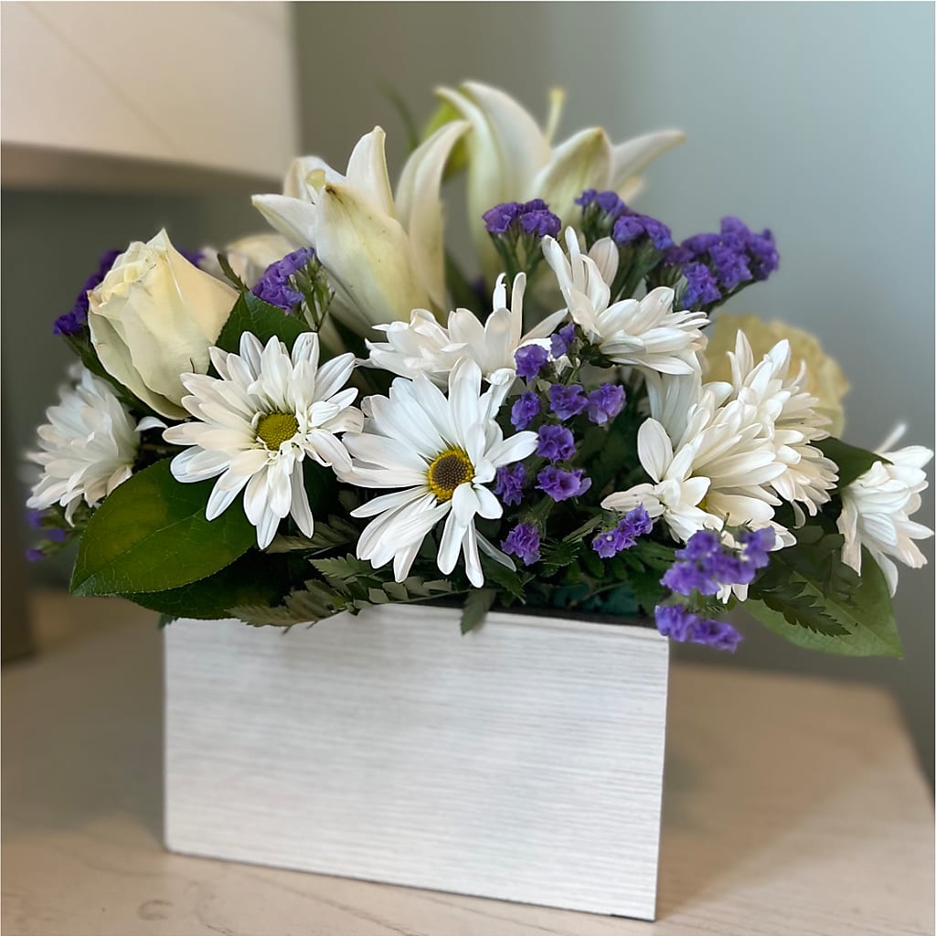 Beyond Blue Box Bouquet – 212 Floral, New York NY