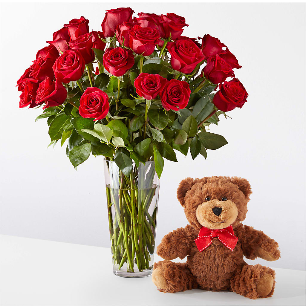 Romantic Long Stem Red Rose Bouquet Bundles – 212 Floral, New York NY