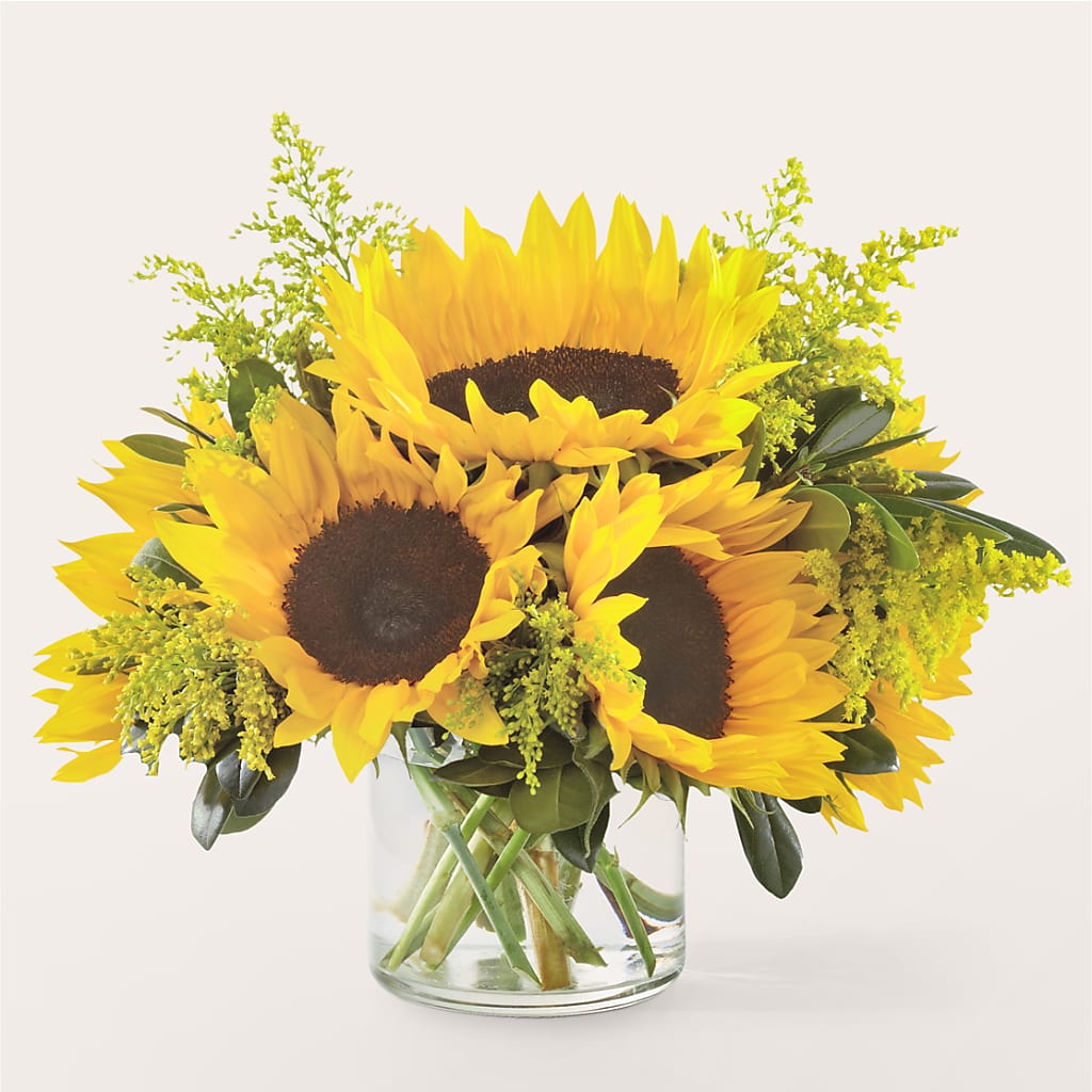 Beaming Sunflower Bouquet – 212 Floral, New York NY