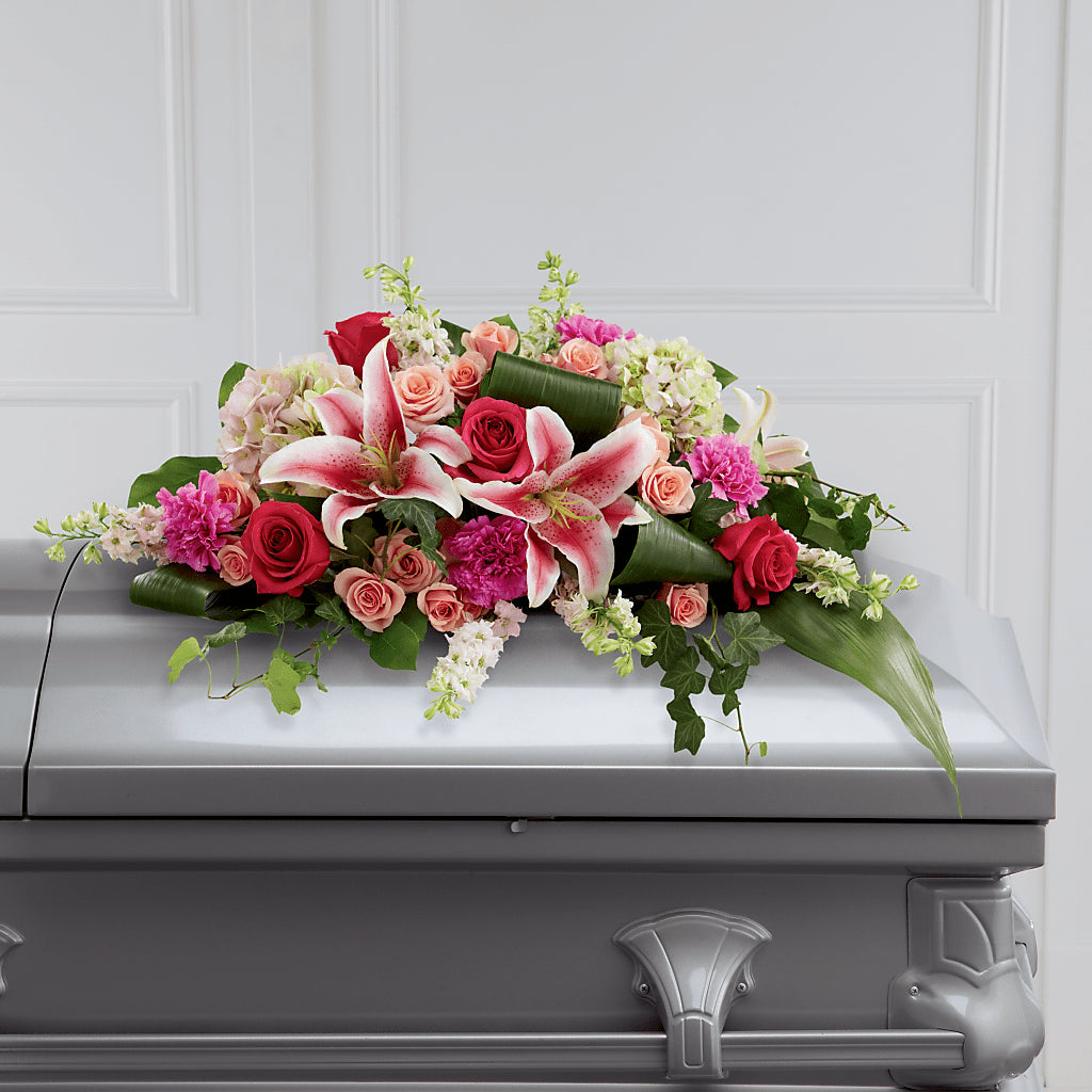 Splendid Grace Casket Spray – 212 Floral, New York NY