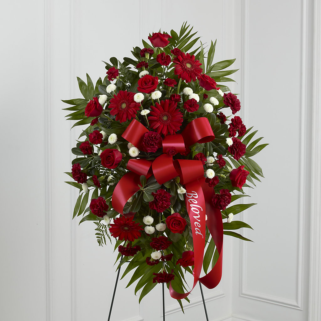 Treasured Memories Standing Spray – 212 Floral, New York NY