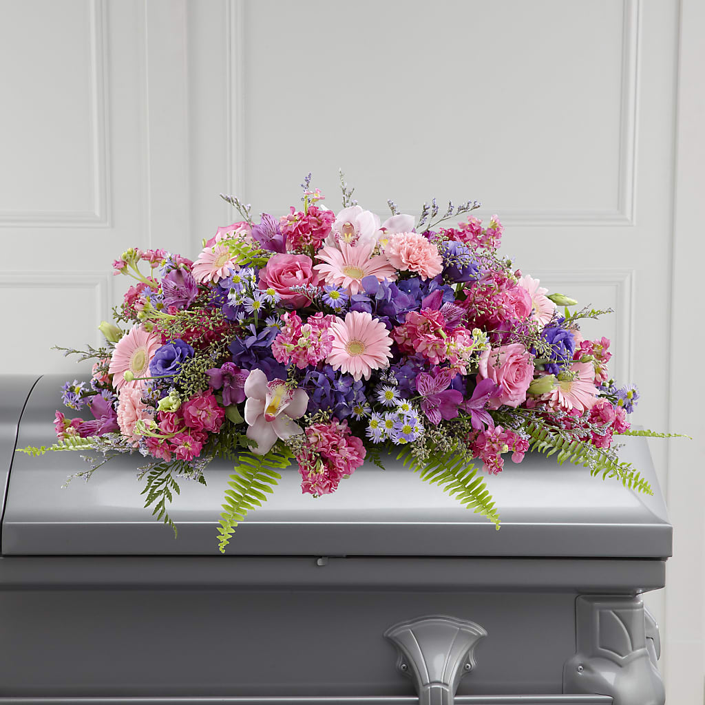 Glorious Garden Casket Spray – 212 Floral, New York NY