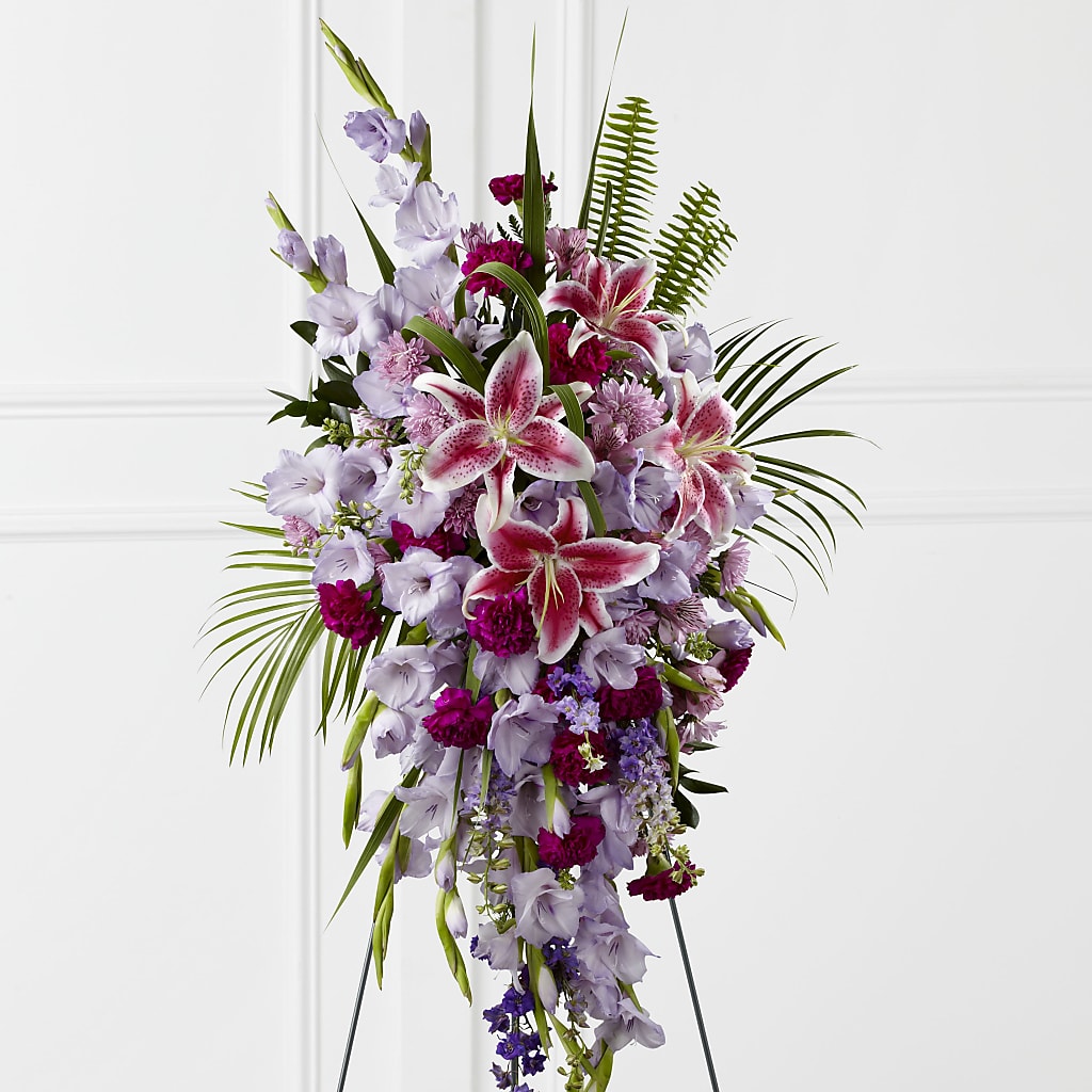 Tender Touch Standing Spray – 212 Floral, New York NY