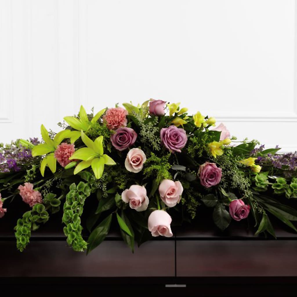 Forever Beloved Casket Spray – 212 Floral, New York NY