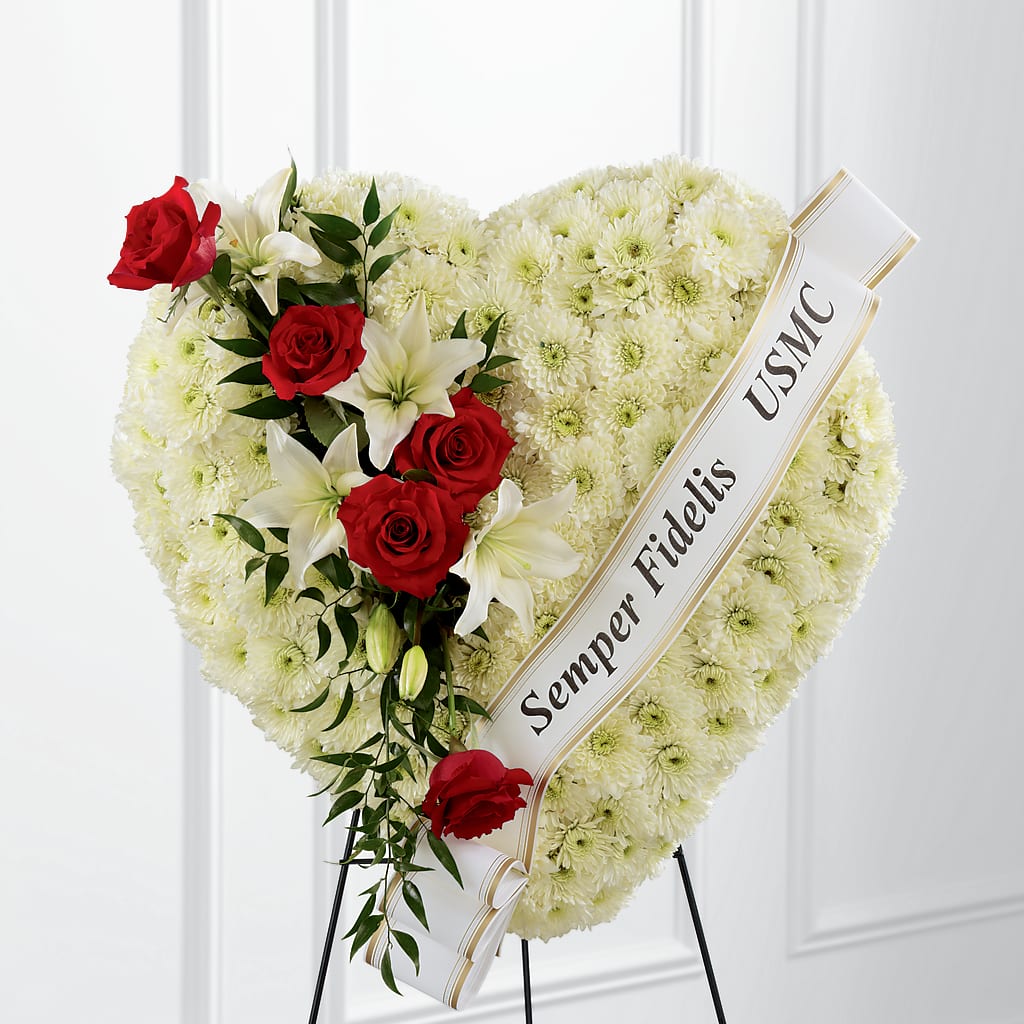 Heartfelt Hero Standing Heart – 212 Floral, New York NY