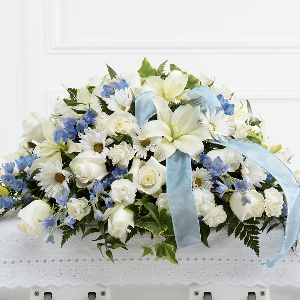 Tender Treasure Casket Spray – 212 Floral, New York NY
