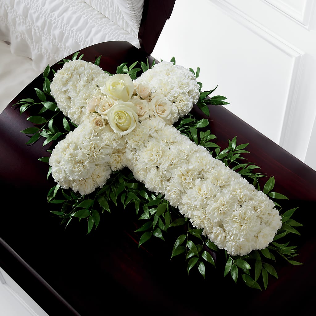 Peaceful Memories Casket Spray (Standard) – 212 Floral, New York NY