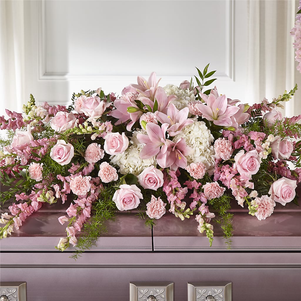 Life & Remembrance Casket Spray – 212 Floral, New York NY