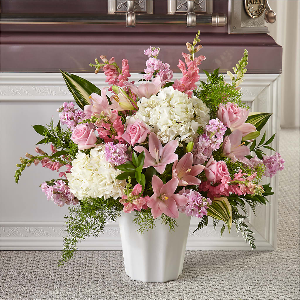 Simply Serene Floor Basket – 212 Floral, New York NY