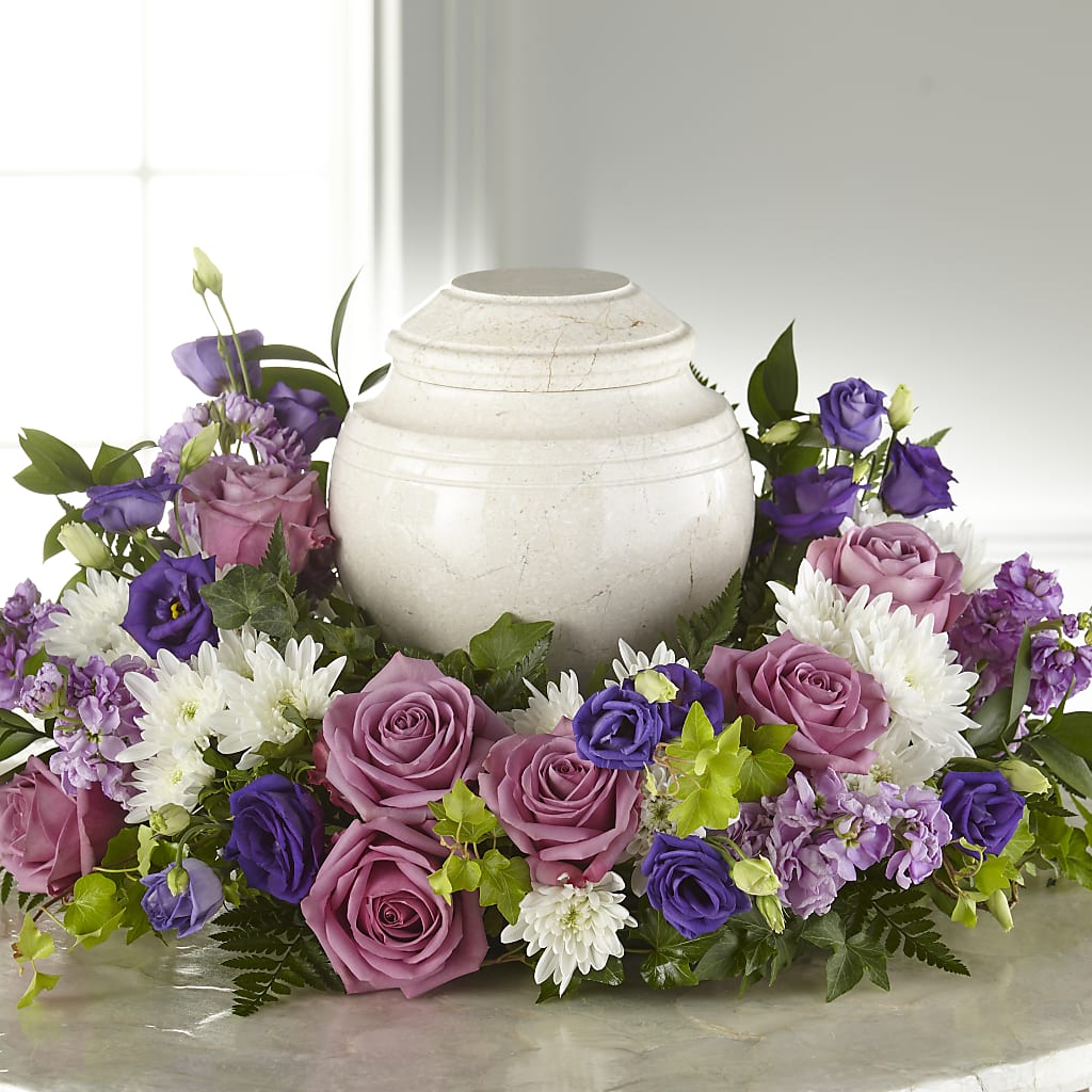 Blooming Sympathy Cremation Adornment – 212 Floral, New York NY
