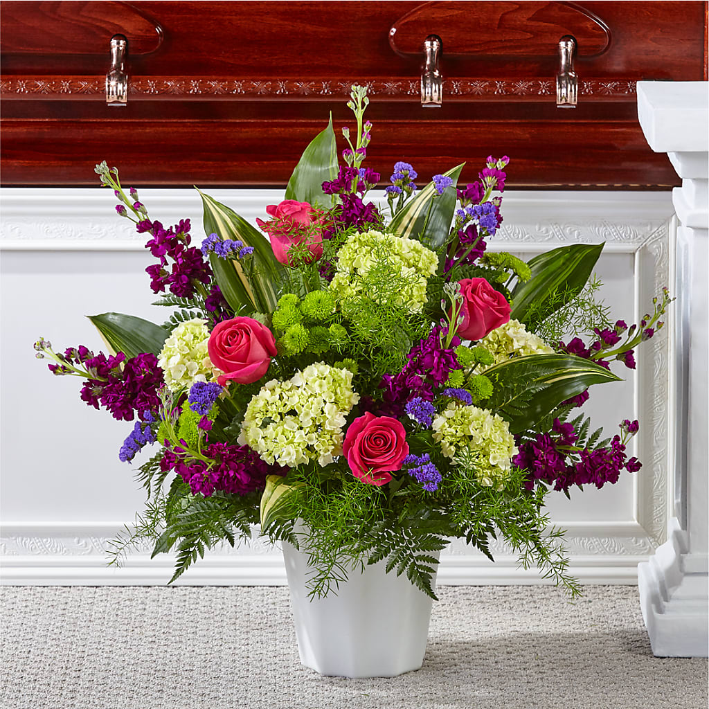 Beautiful Horizons Floor Basket – 212 Floral, New York NY