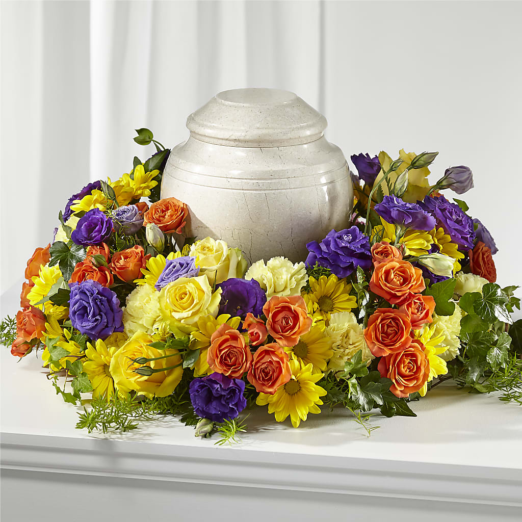 Blossoms of Remembrance Cremation Adornment – 212 Floral, New York NY
