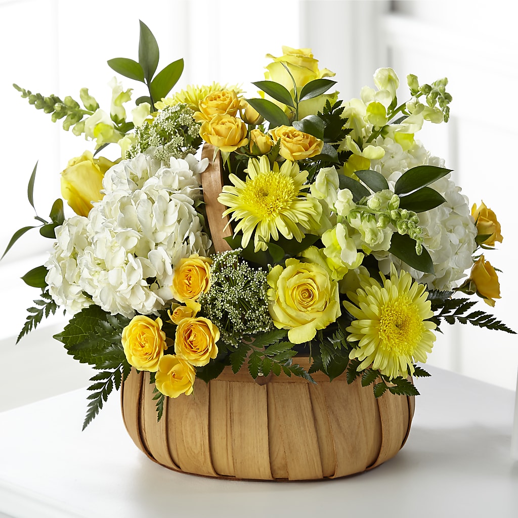 Rustic Remembrance Basket – 212 Floral, New York NY