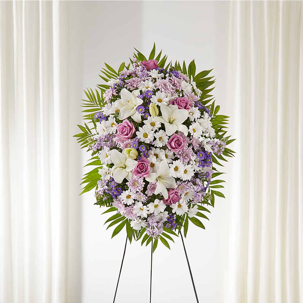 Surrounded by Love Standing Spray – 212 Floral, New York NY