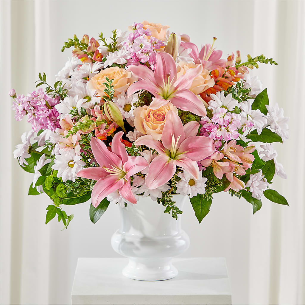 Heartfelt Gesture Urn Arrangement – 212 Floral, New York NY
