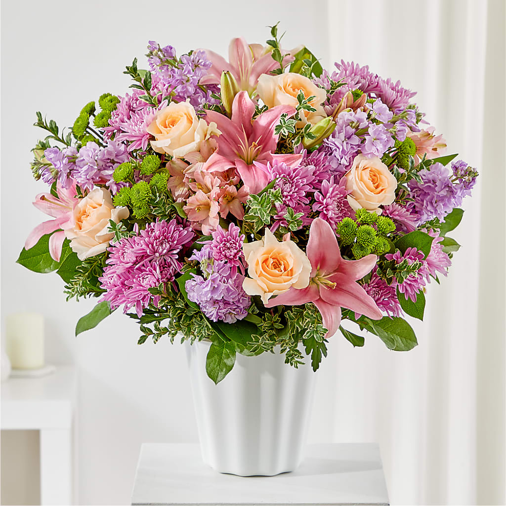 Supportive Embrace Tabletop Basket – 212 Floral, New York NY