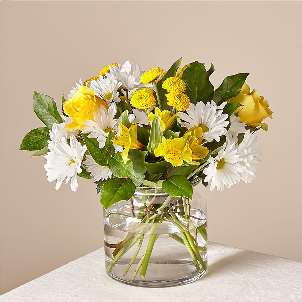 Sunny Sentiments Bouquet – 212 Floral, New York NY