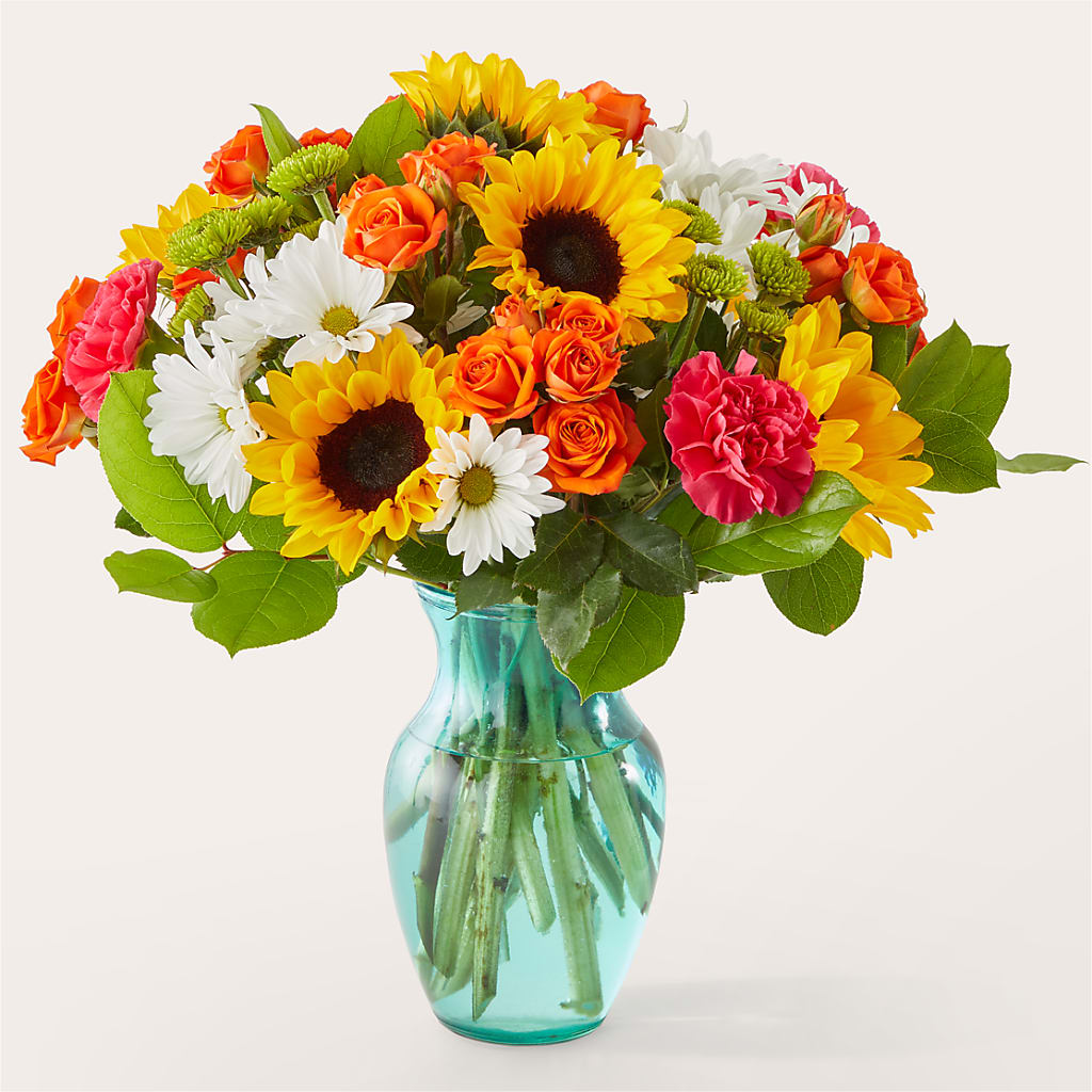 Sun-drenched Blooms Bouquet – 212 Floral, New York NY