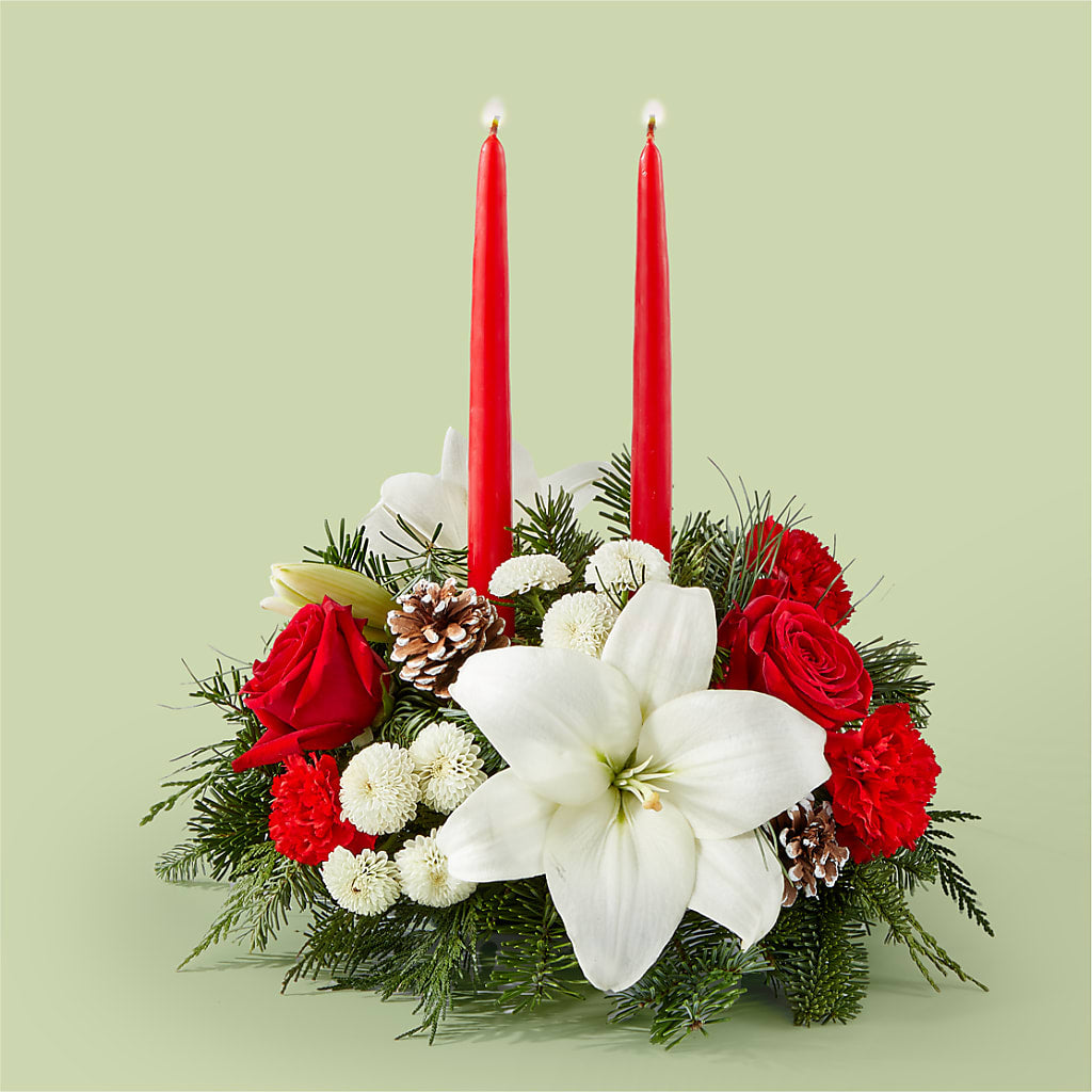 Seasonal Festivities Centerpiece – 212 Floral, New York NY