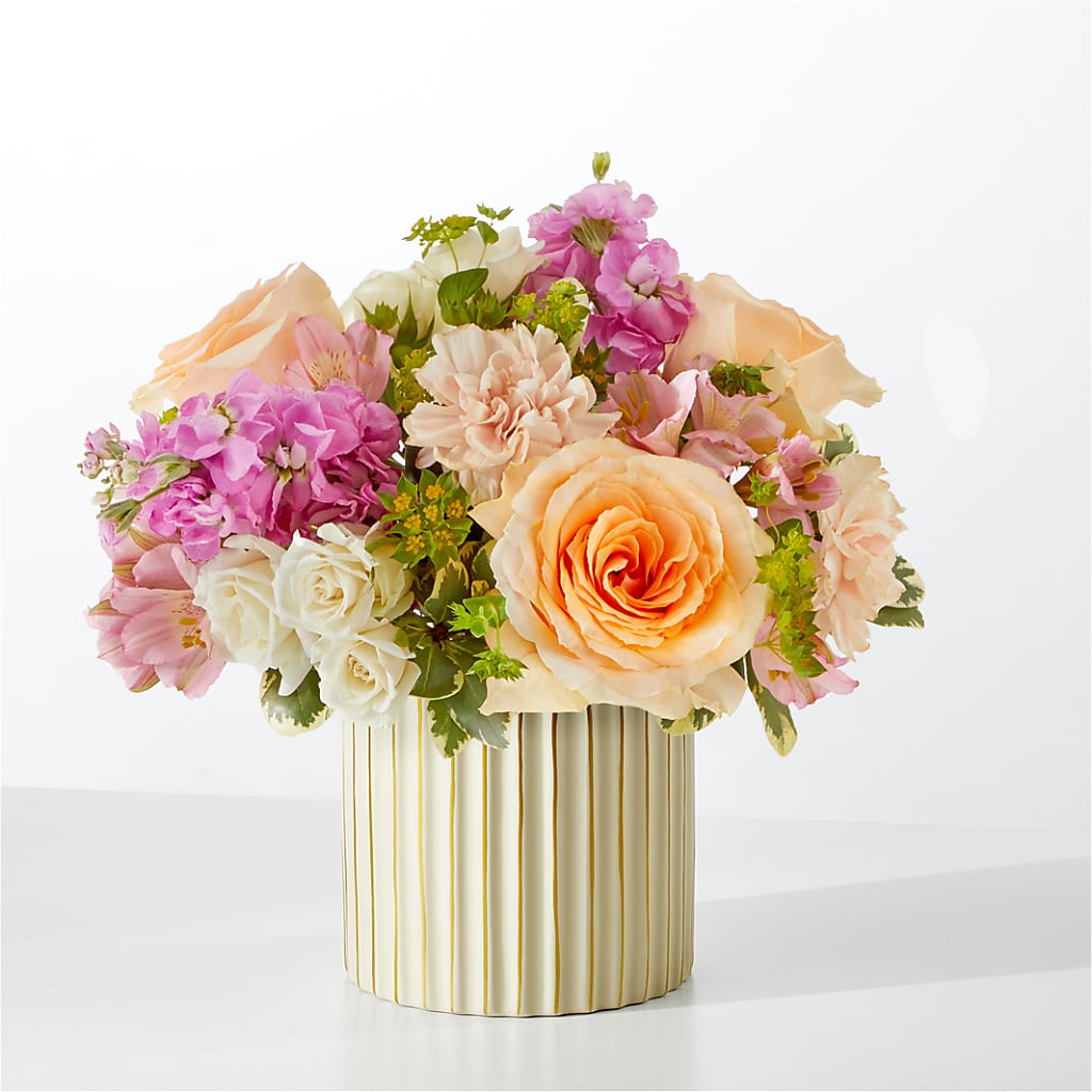 Paradise Bouquet with Ivory Vase – 212 Floral, New York NY