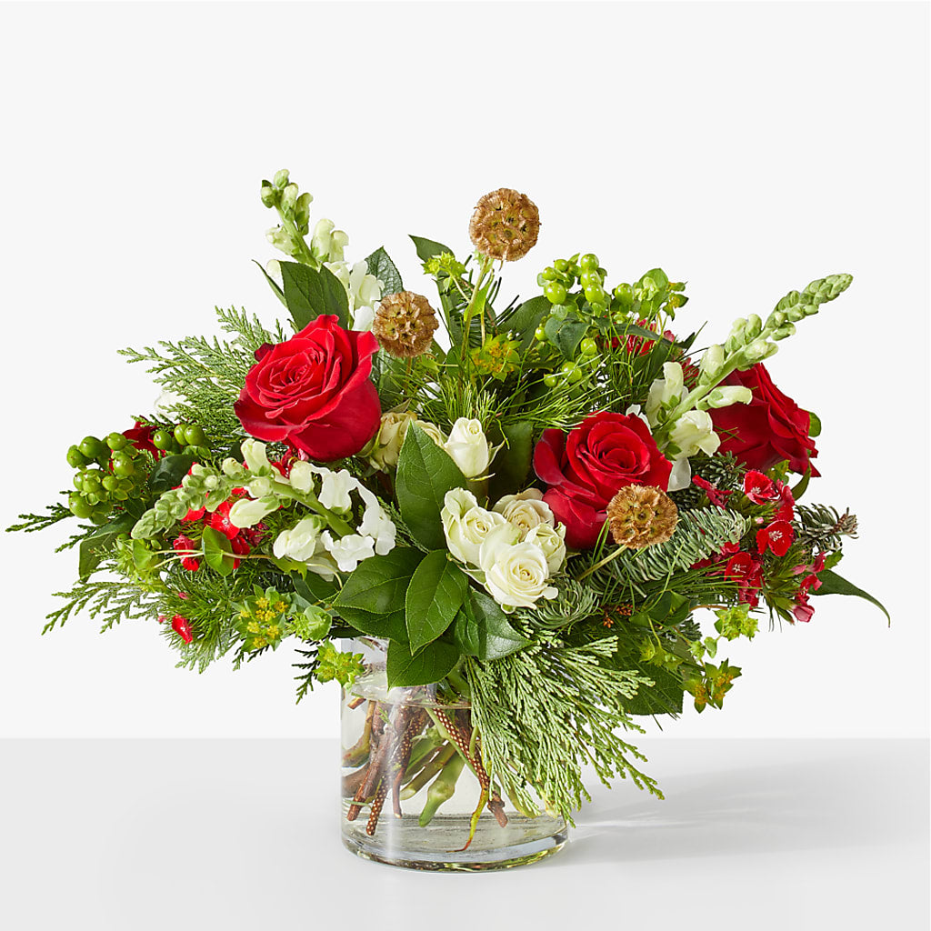 Deck the Halls Bouquet – 212 Floral, New York NY