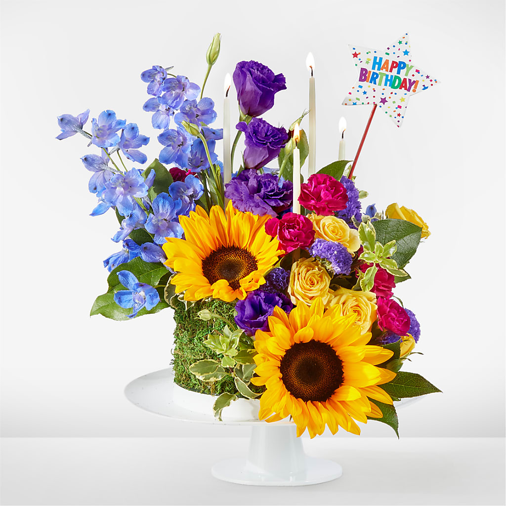 Star of the Day Floral Cake – 212 Floral, New York NY