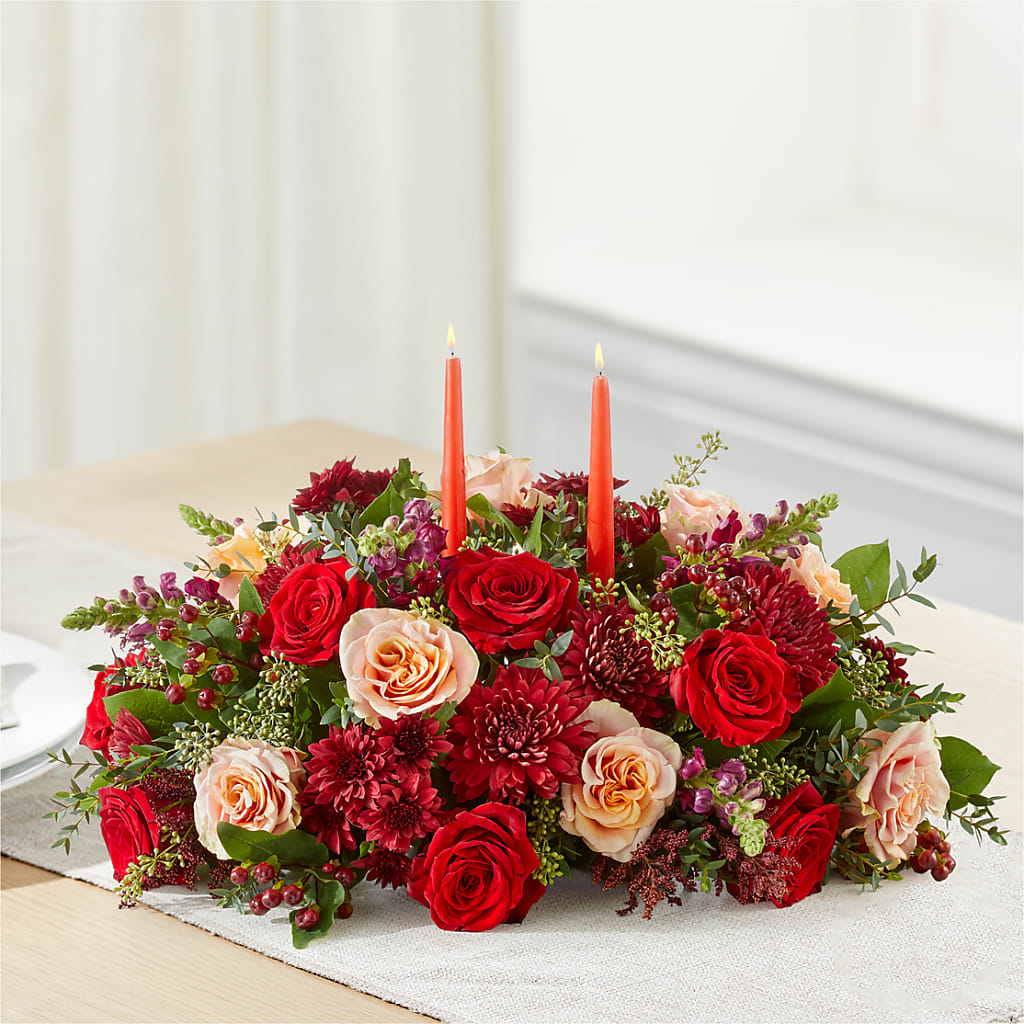 Most Thankful Centerpiece – 212 Floral, New York NY