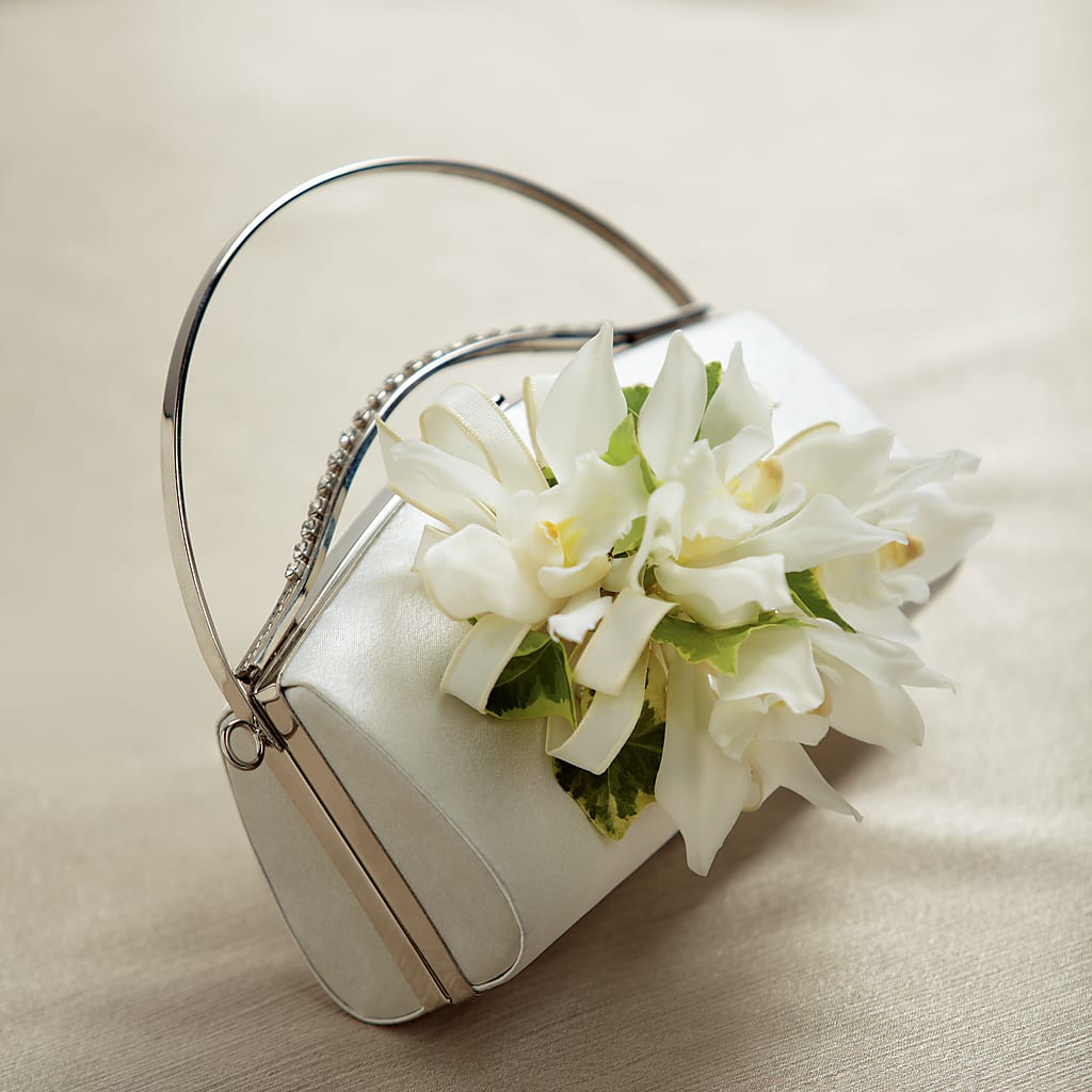White Purse Decor – 212 Floral, New York NY