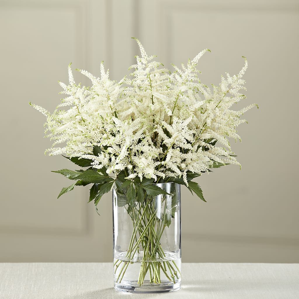 White Astilbe Bouquet – 212 Floral, New York NY