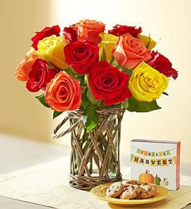 Autumn Rose Bouquet –  212 Floral, New York NY