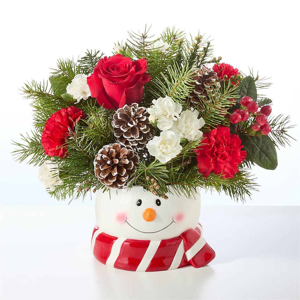 Jolly Snowman Bouquet –  212 Floral, New York NY