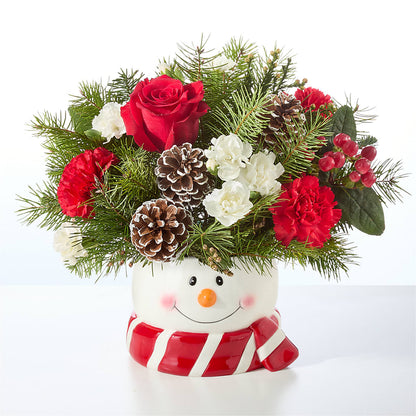 Jolly Snowman Bouquet –  212 Floral, New York NY