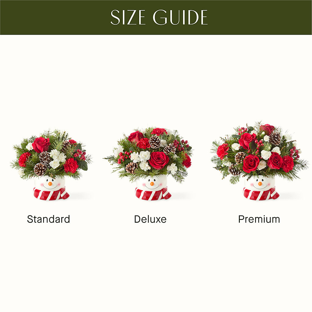 Jolly Snowman Bouquet –  212 Floral, New York NY