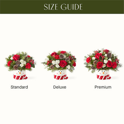 Jolly Snowman Bouquet –  212 Floral, New York NY