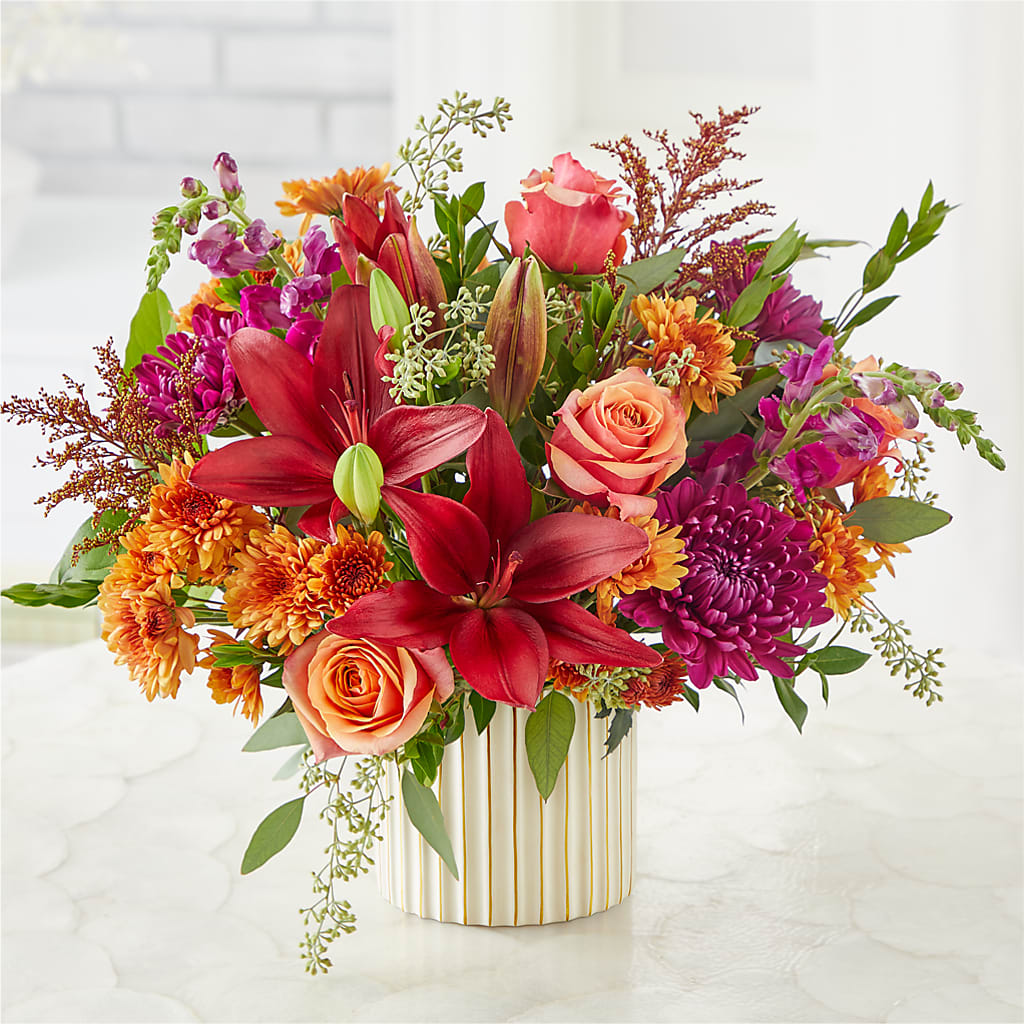Burgundy Landscape Bouquet –  212 Floral, New York NY