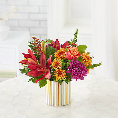 Burgundy Landscape Bouquet –  212 Floral, New York NY