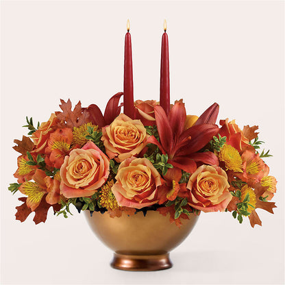 Harvest Table Centerpiece –  212 Floral, New York NY