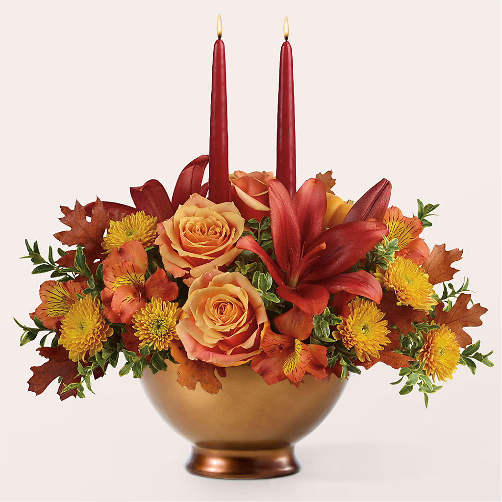 Harvest Table Centerpiece –  212 Floral, New York NY