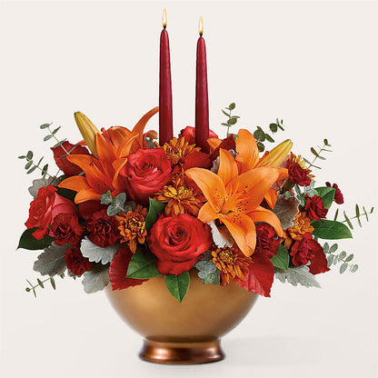 Fruits of Fall Centerpiece –  212 Floral, New York NY