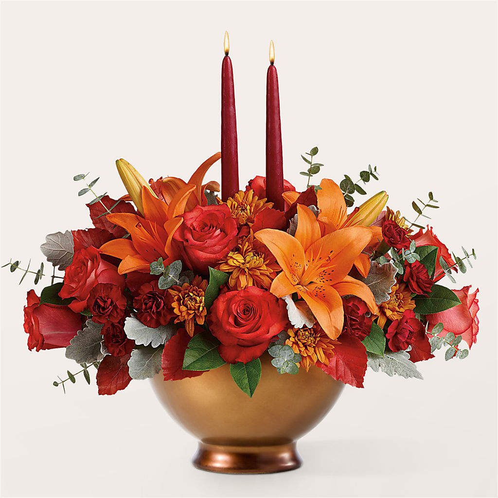 Fruits of Fall Centerpiece –  212 Floral, New York NY