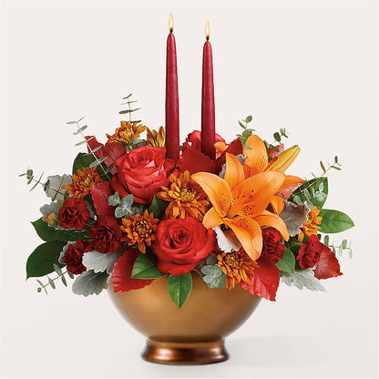 Fruits of Fall Centerpiece –  212 Floral, New York NY