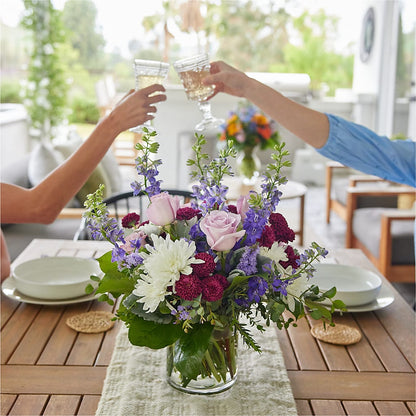 Violet Frost Bouquet –  212 Floral, New York NY