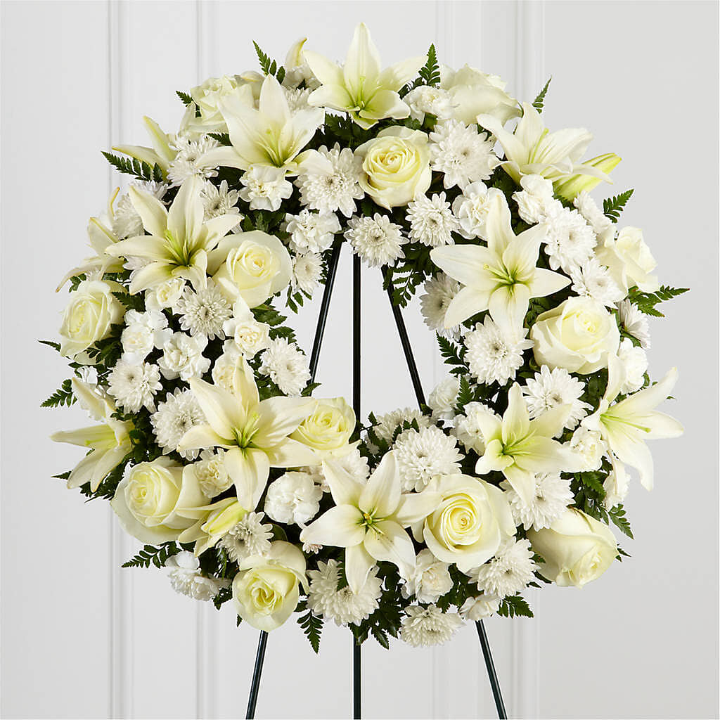 Treasured Tribute Wreath –  212 Floral, New York NY